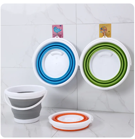 Miniatura 2 de 🪣 Cubo Balde Plegable de 10 Litros